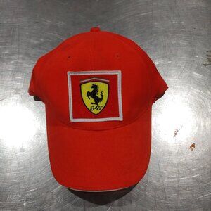 Brand New Puma Ferarri Baseball Cap Red Stretch-fit